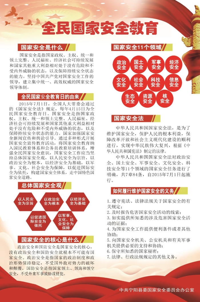 贯彻落实《中华人民共和国国家安全法》